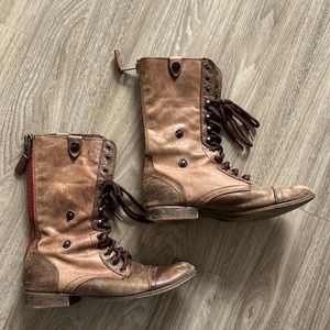 Steve Madden Combat Boots Convertible